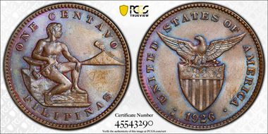 1926-M 1C MS64BN