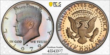 1979-S 50C Type 1 PR67DCAM