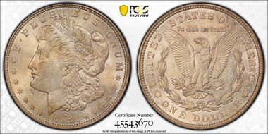1921 $1 Morgan MS64