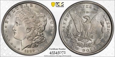 1889 $1 MS67