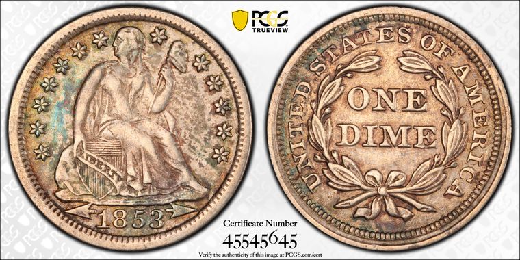 Cert 45545645 - Coin Image