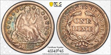 1853 10C Arrows XF45