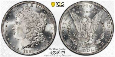 1882-S $1 MS67