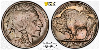 1913-D 5C Type 2 MS66+