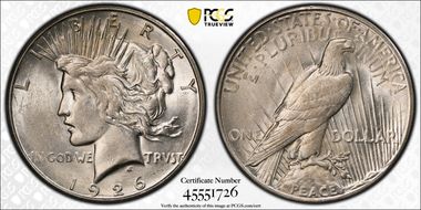 1926-S $1 AU55