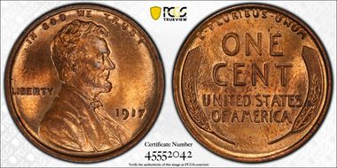 1917 1C MS64RB