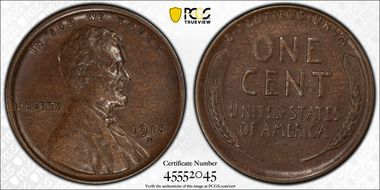 1918-S 1C XF45BN