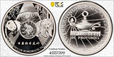 2016 Medal 125th Ann. ANA Anaheim Silver PR69DCAM