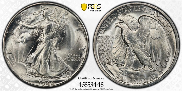 Cert 45553445 - Coin Image