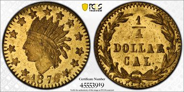 1876 G25C BG-849 MS64