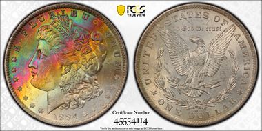 1884-O $1 MS63