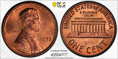 1972 1C DDO, FS-101 MS65RB