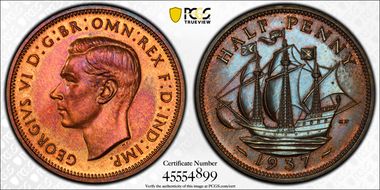 1937 1/2D S-4115 PR64RB