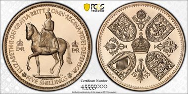 1953 Crown S-4136 Coronation PR63CAM