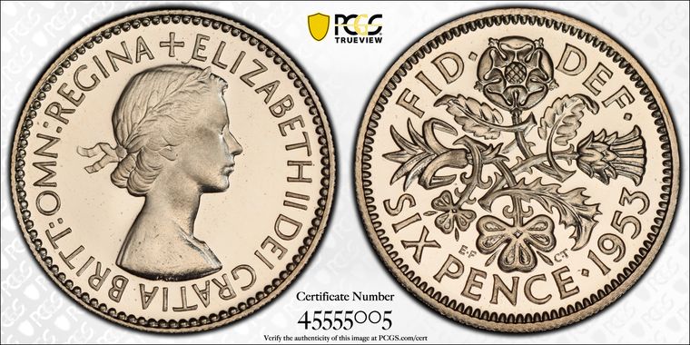 Cert 45555005 - Coin Image