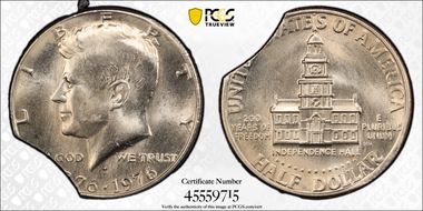 1976-D 50C Clad MS66