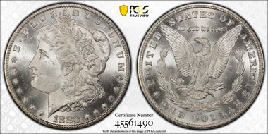 1880-CC $1 8/High 7 MS65