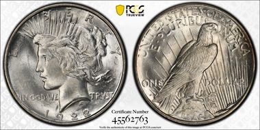 1922-D $1 MS64+ 