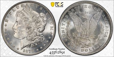 1878 8TF $1 MS64