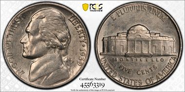 1939 5C Reverse of 1940 AU55