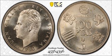 1980 100 P World Cup, (80) MS66