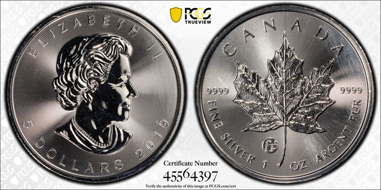 Cert 45564397 - Coin Image