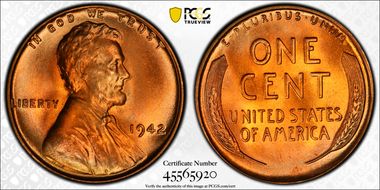 1942 1C MS67RD