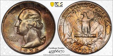 1956 25C MS67