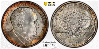 1936 50C Robinson MS67+ 