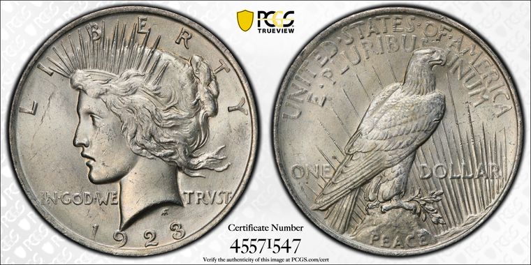 Cert 45571547 - Coin Image