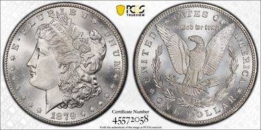 1879-S $1 MS67