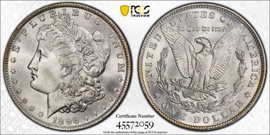 1896 $1 MS67