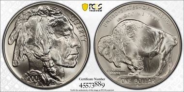 2001-D $1 Buffalo MS66