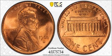 1988-D 1C MS67RD