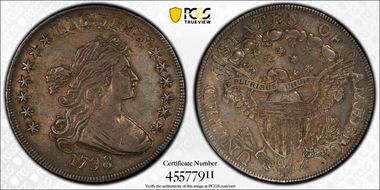 1798 $1 BB-114 XF45+