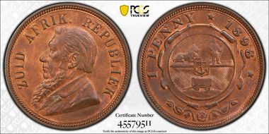 1898 1D MS64RB