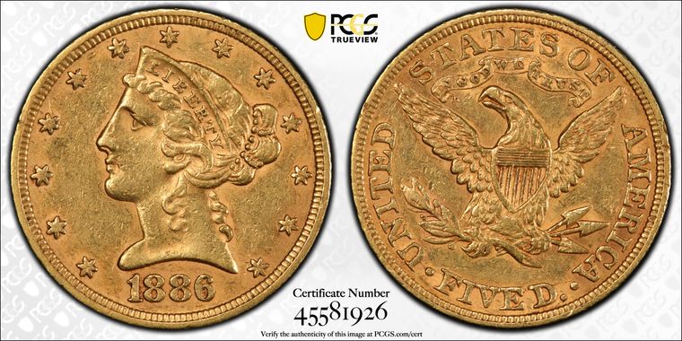 Cert 45581926 - Coin Image