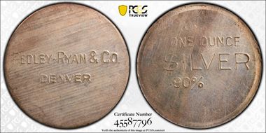 1933 SC$1 HK-824 Silver Pedley-Ryan Type III MS63