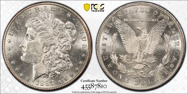 1887-S $1 MS62