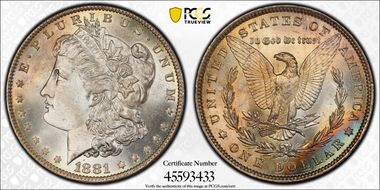 1881-O $1 MS66+
