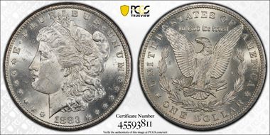 1883-CC $1 MS63