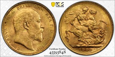 1903-M Sov S-3971 MS63