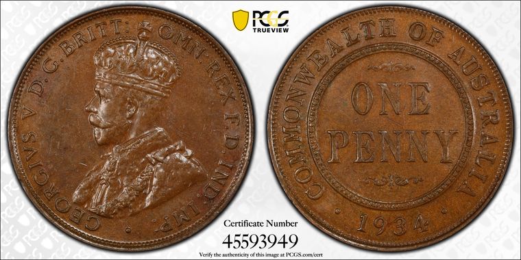 Cert 45593949 - Coin Image