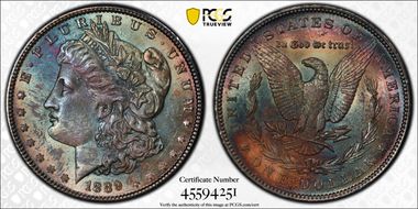 1889 $1 MS64