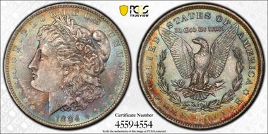 1884-O $1 MS63