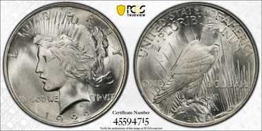 1922 $1 MS65