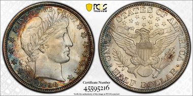 1896 50C MS63