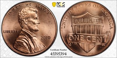 2010 1C Shield MS66RD