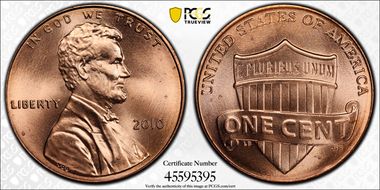 2010 1C Shield MS66RD