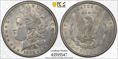 1880-O $1 AU53